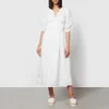 Faithfull The Brand Agnata Cotton-Poplin Midi Dress - Image 1