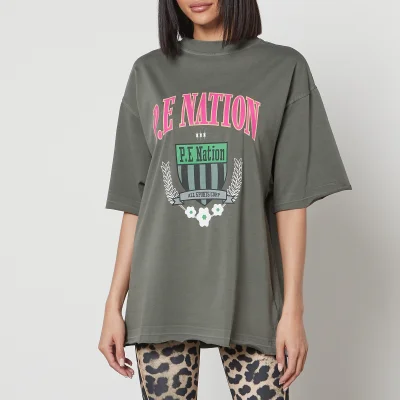 P.E Nation Division One Cotton-Jersey T-Shirt
