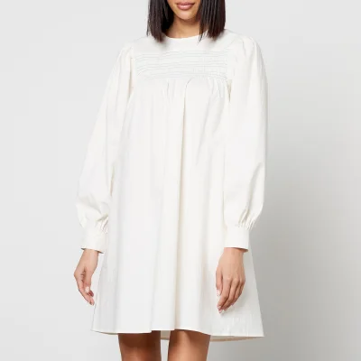 Résumé Retha Smocked Cotton-Blend Mini Dress - DK 34/UK 6