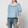 Sea New York Kyla Linen and Cotton-Blend Top - L - Image 1