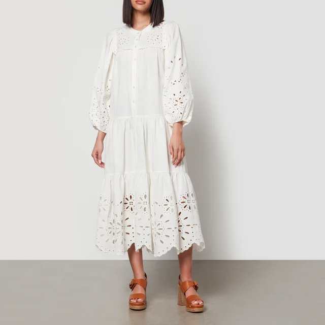 Sea New York Tali Cotton-Linen Blend Dress