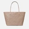 Tory Burch Ever-Ready Monogram Coated-Canvas Tote Bag - Image 1