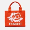 Fiorucci Milan Angels Printed Canvas Tote Bag - Image 1