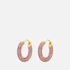 Luv AJ Pavé Amalfi Plated Brass Crystal Earrings - Image 1