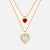Luv AJ x For Love and Lemons Heart Gold-Plated Necklace - Image 1