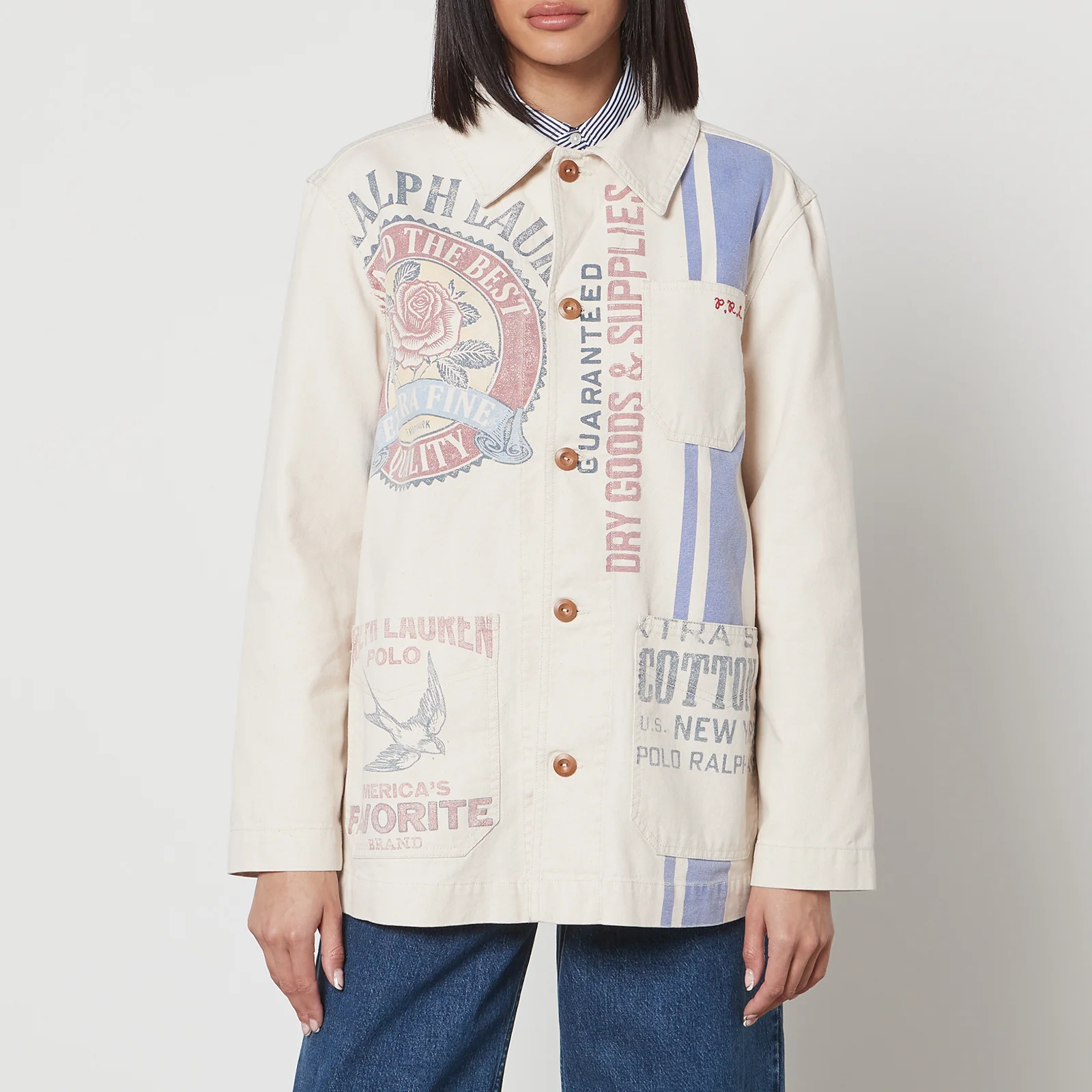 Polo Ralph Lauren Printed Cotton-Canvas Jacket Image 1