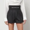 Alexander Wang Safari Cotton-Blend Shorts - Image 1