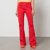 Marni Stretch-Crepe Flared Trousers - Image 1