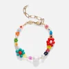 Anni Lu Women's Mexi Flower Pearl and Glass Bead Bracelet - Image 1