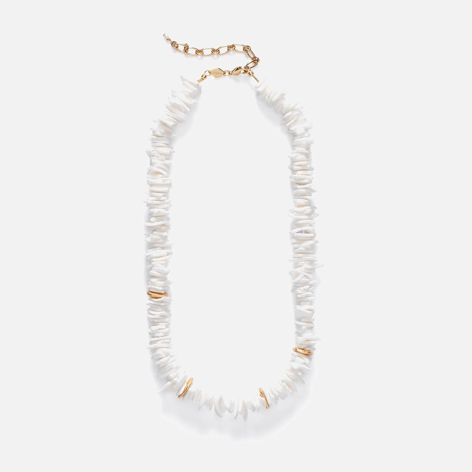 Anni Lu Puka Shell and Glass Bead Necklace Image 1