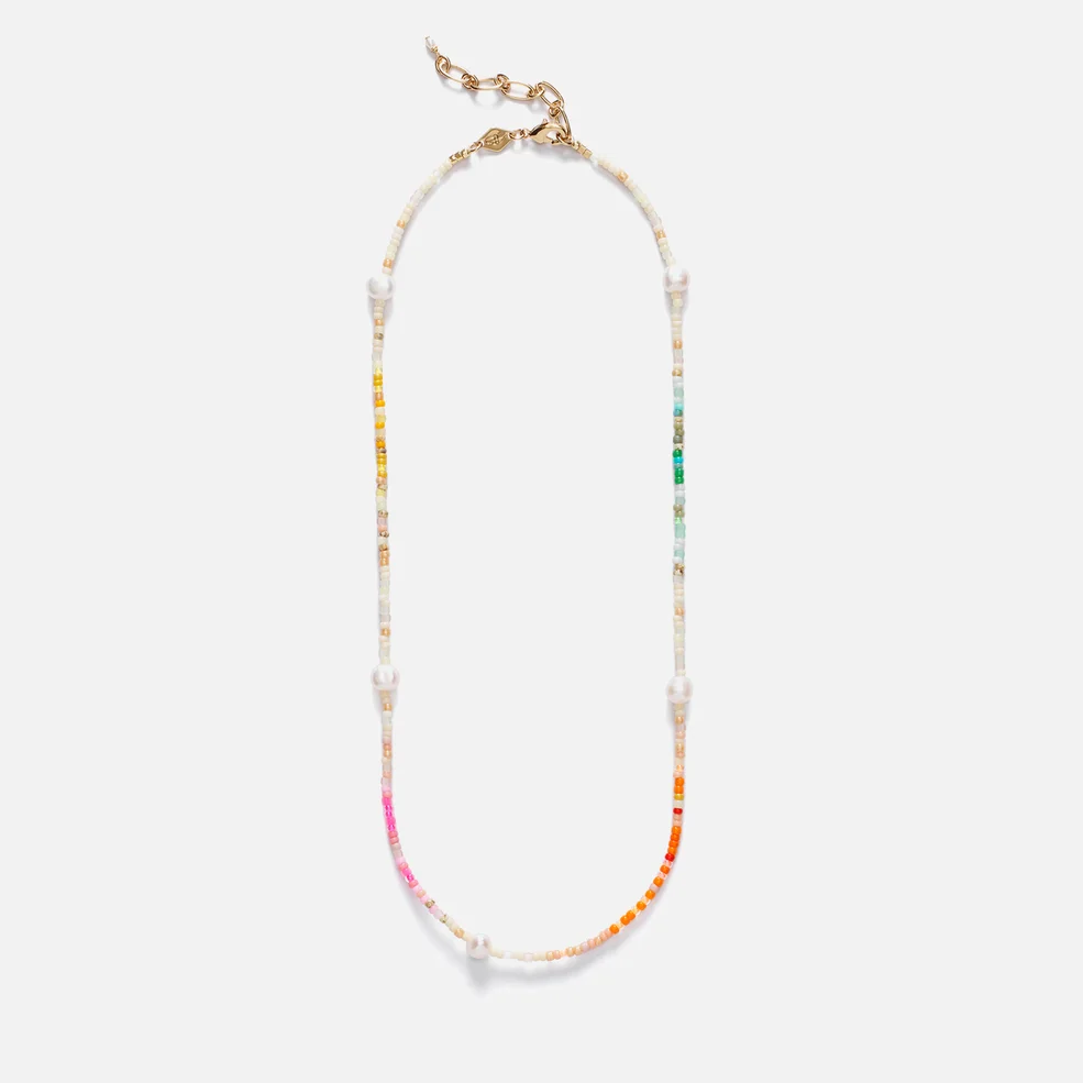 Anni Lu Rainbow Nomad Pearl and Bead Necklace Image 1