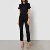 Good American The Fit For Success Stretch-Denim Jumpsuit - Image 1