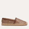 Coach Women’s Collins Leather-Trimmed Coated Canvas Espadrilles - Image 1