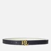 Lauren Ralph Lauren Rev 20 Leather Skinny Belt - Image 1