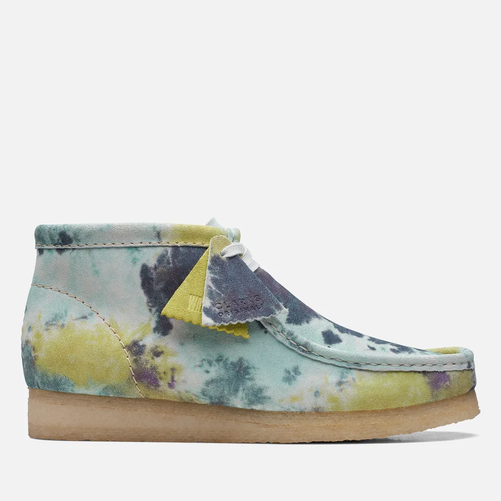 Clarks Originals Wallabee Tie Dye Leather Boots Image 1