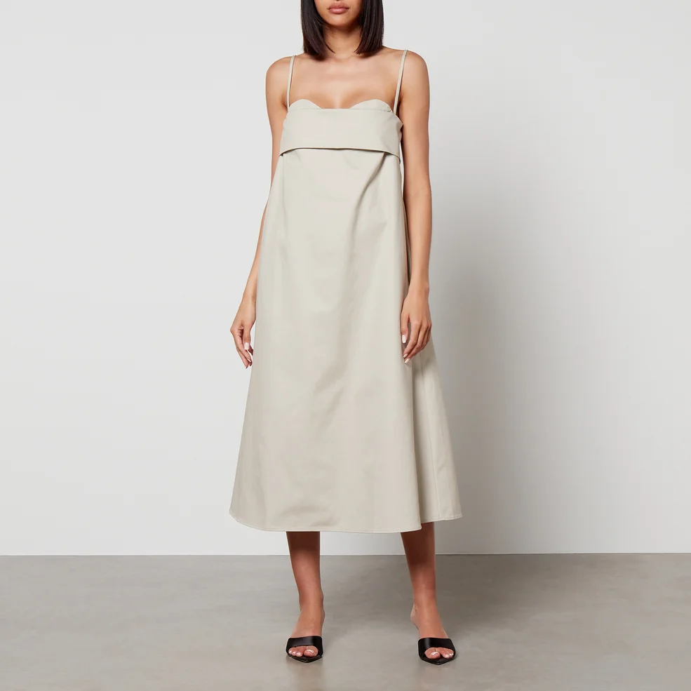 Toit Volant Verona Cotton-Twill Midi Dress Image 1