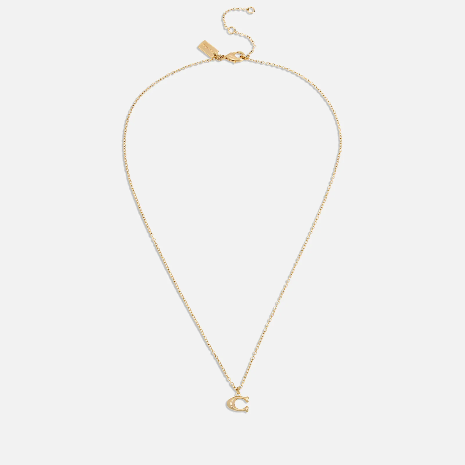 Coach Core Essentials Gold-Plated Necklace Image 1