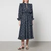 Stella Nova Barbara Floral-Print Cotton Midi Dress - DK 34/UK 8 - Image 1