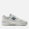 New Balance 550 Grey Day Pack Suede Trainers - Image 1