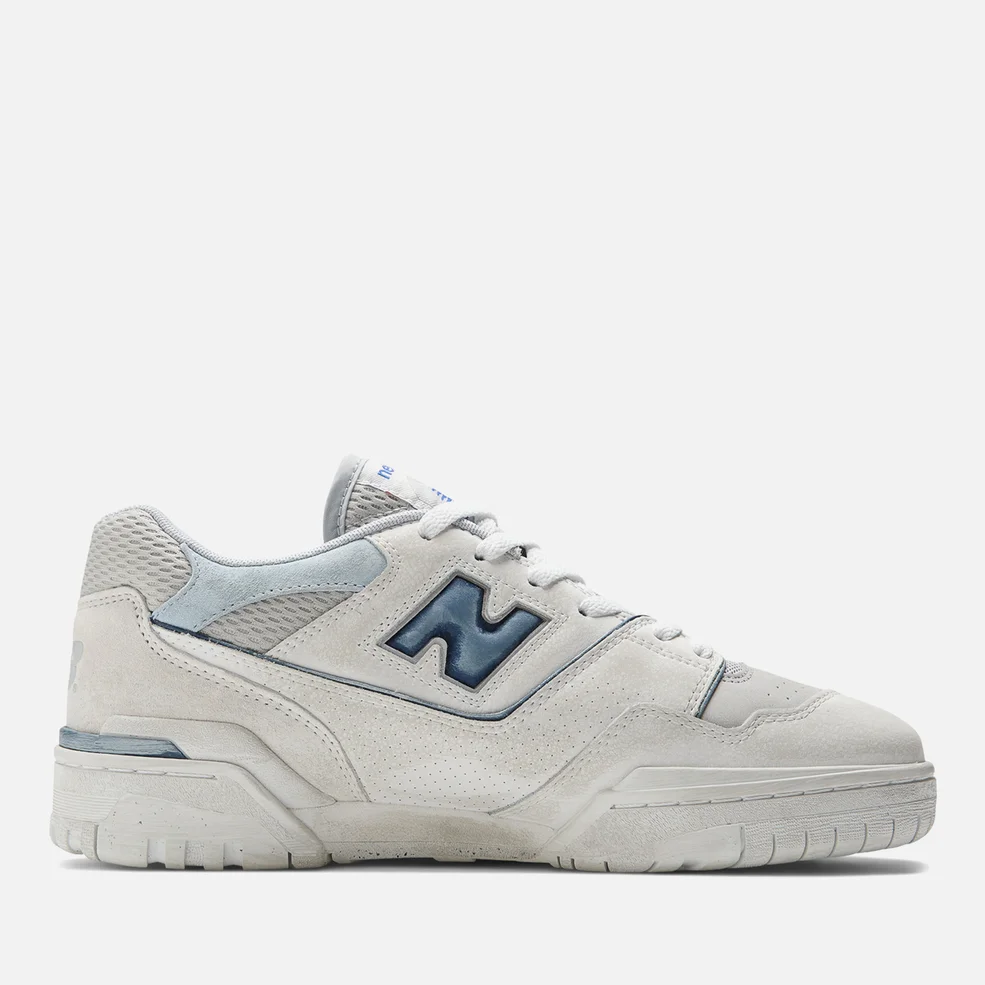 New Balance 550 Grey Day Pack Suede Trainers Image 1