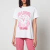 Ganni Love Bunny Cotton-Jersey T-Shirt - Image 1