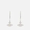 Vivienne Westwood Olympia Silver-Tone Hoop Earrings - Image 1