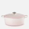 Le Creuset Signature Cast Iron Oval Casserole Dish - 29cm - Shell Pink - Image 1