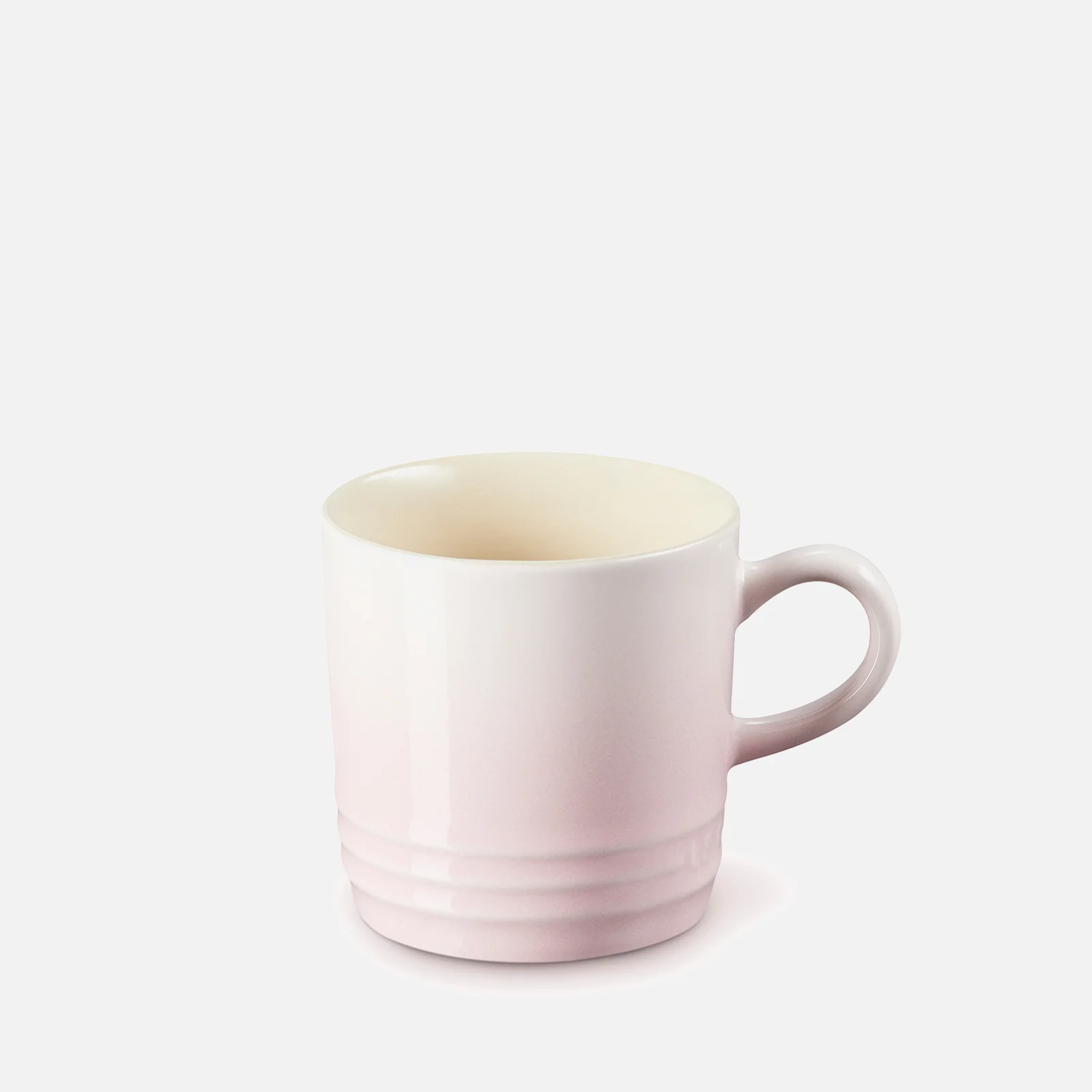Le Creuset Stoneware Cappuccino Mug - 200ml - Shell Pink Image 1