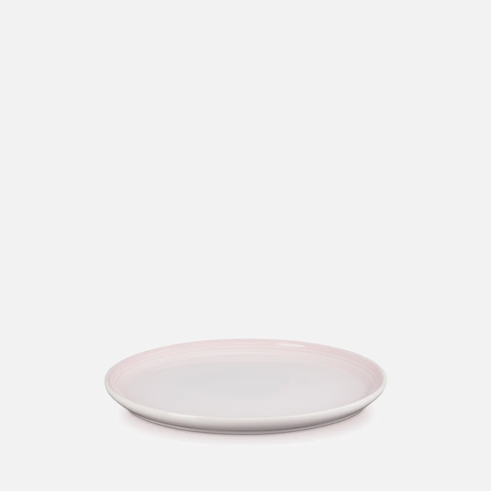 Le Creuset Stoneware Coupe Side Plate - Shell Pink Image 1