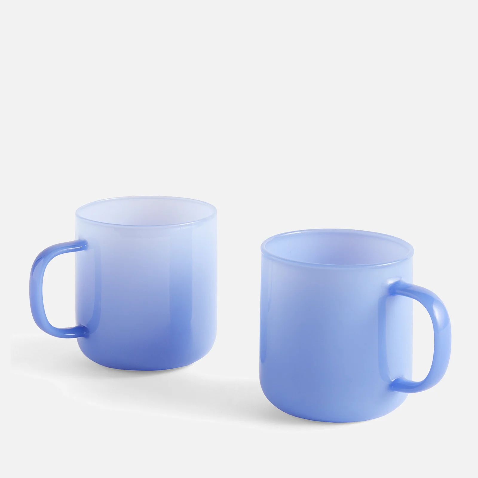 HAY Borosilicate Mug - Set of 2 - Light Blue Image 1