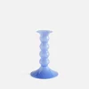 HAY Wavy Candleholder - Medium - Light Blue - Image 1
