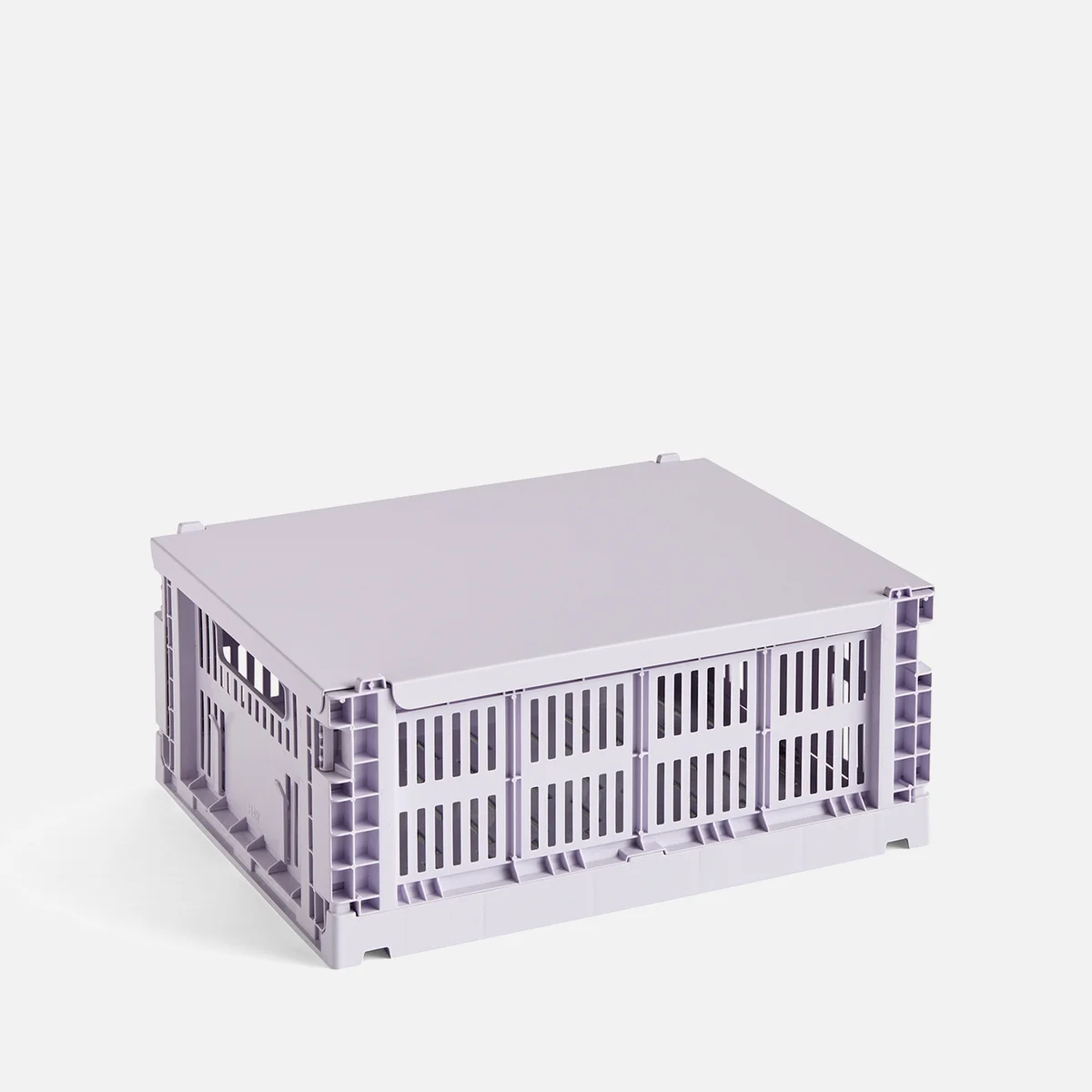 HAY Colour Crate Lid - Medium - Lavender Image 1