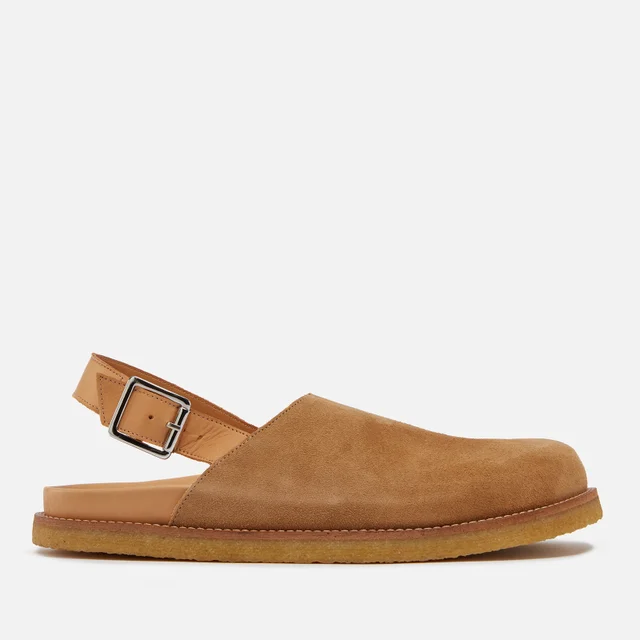 Vinny’s Men’s Suede and Leather Mules