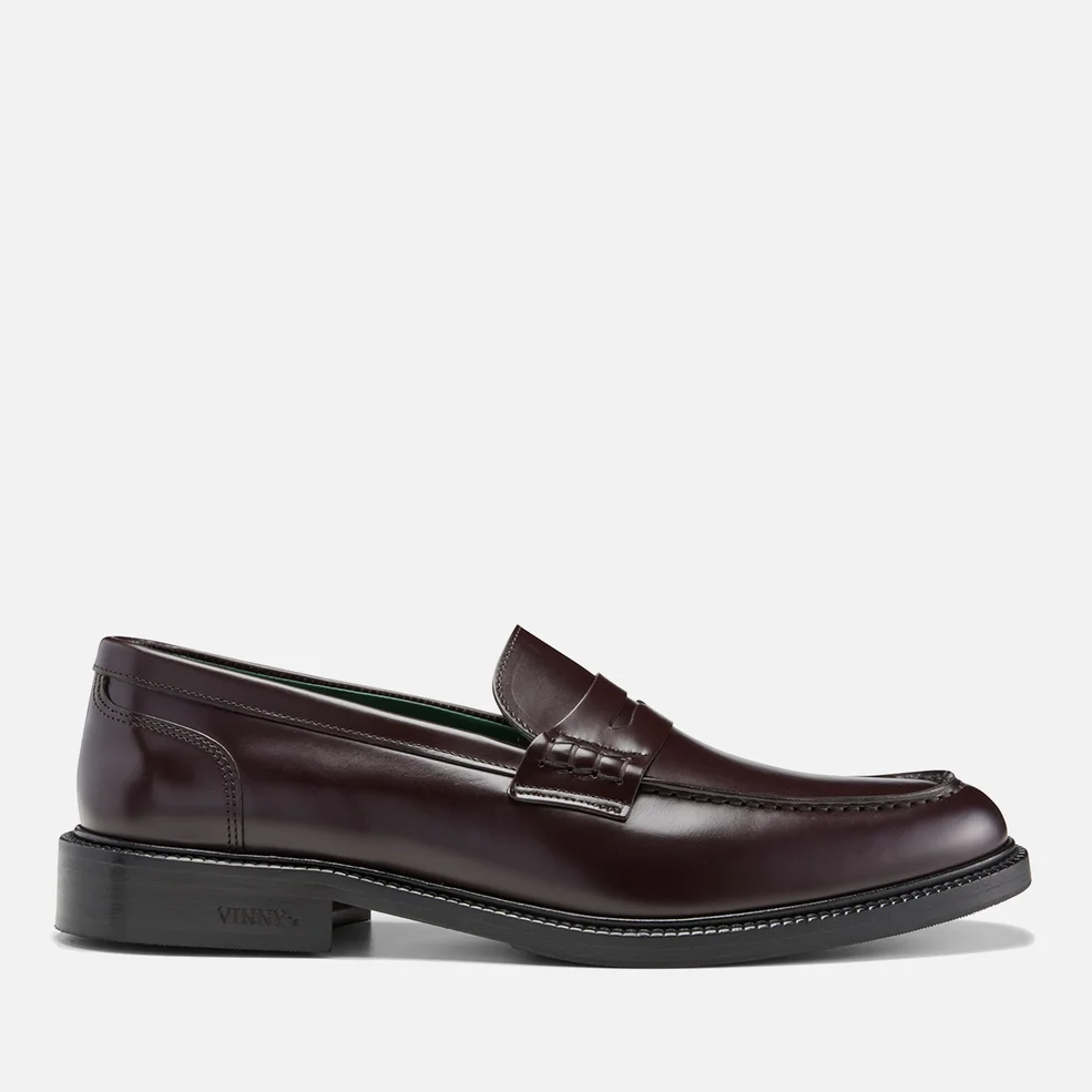 Vinny’s Men’s Townee Leather Penny Loafers Image 1