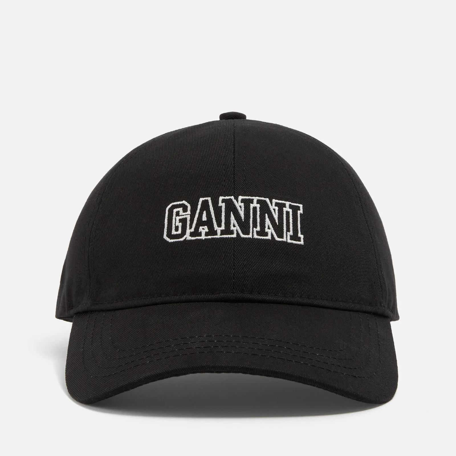 Ganni Organic Cotton Baseball Cap Image 1