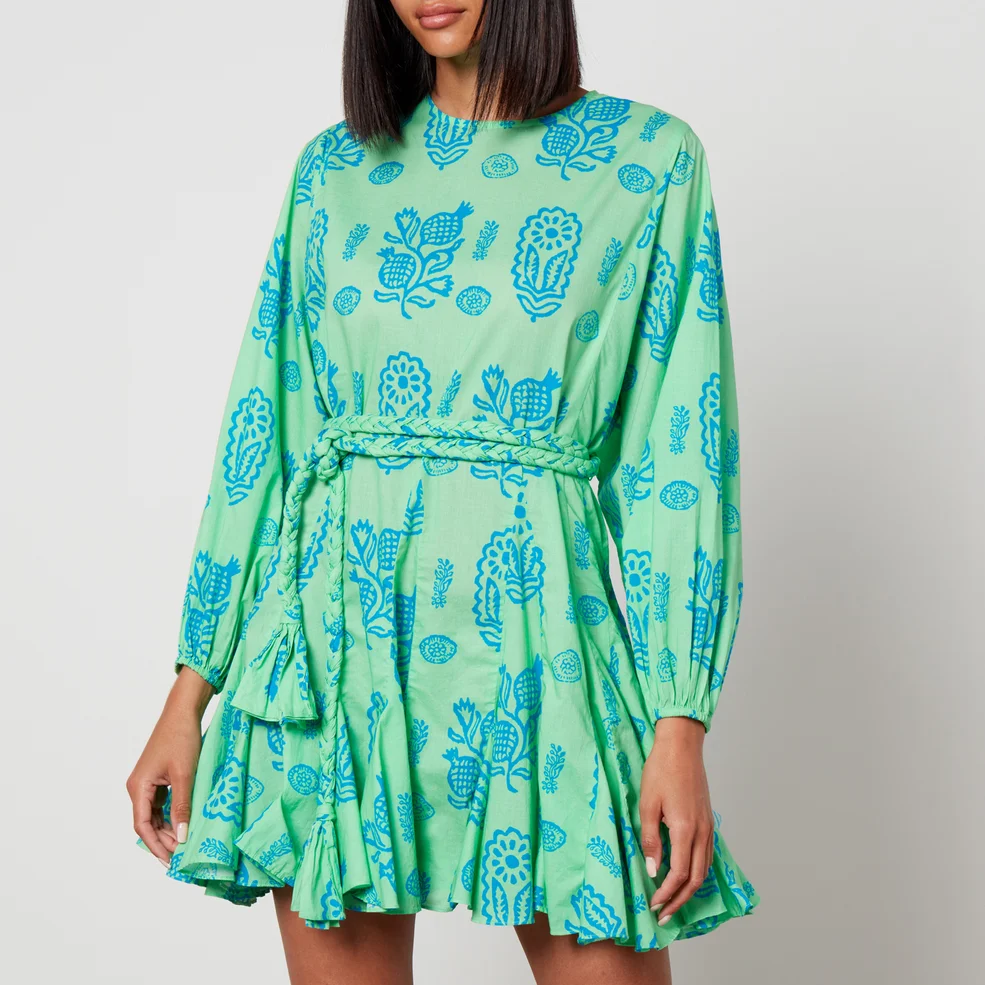 Rhode Ella Floral-Print Cotton Dress Image 1