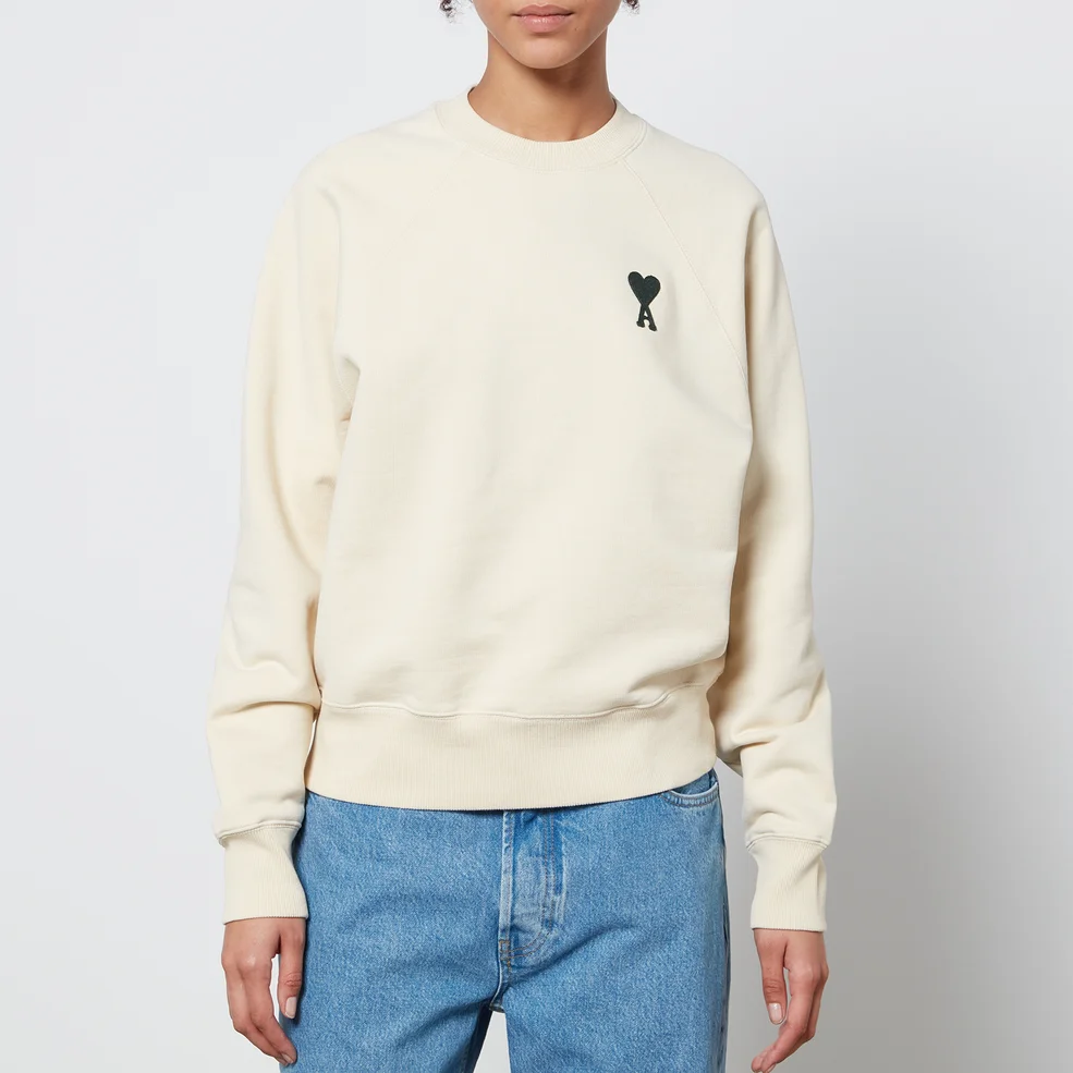 AMI x Coggles de Coeur Cotton-Jersey Sweatshirt - XS Image 1