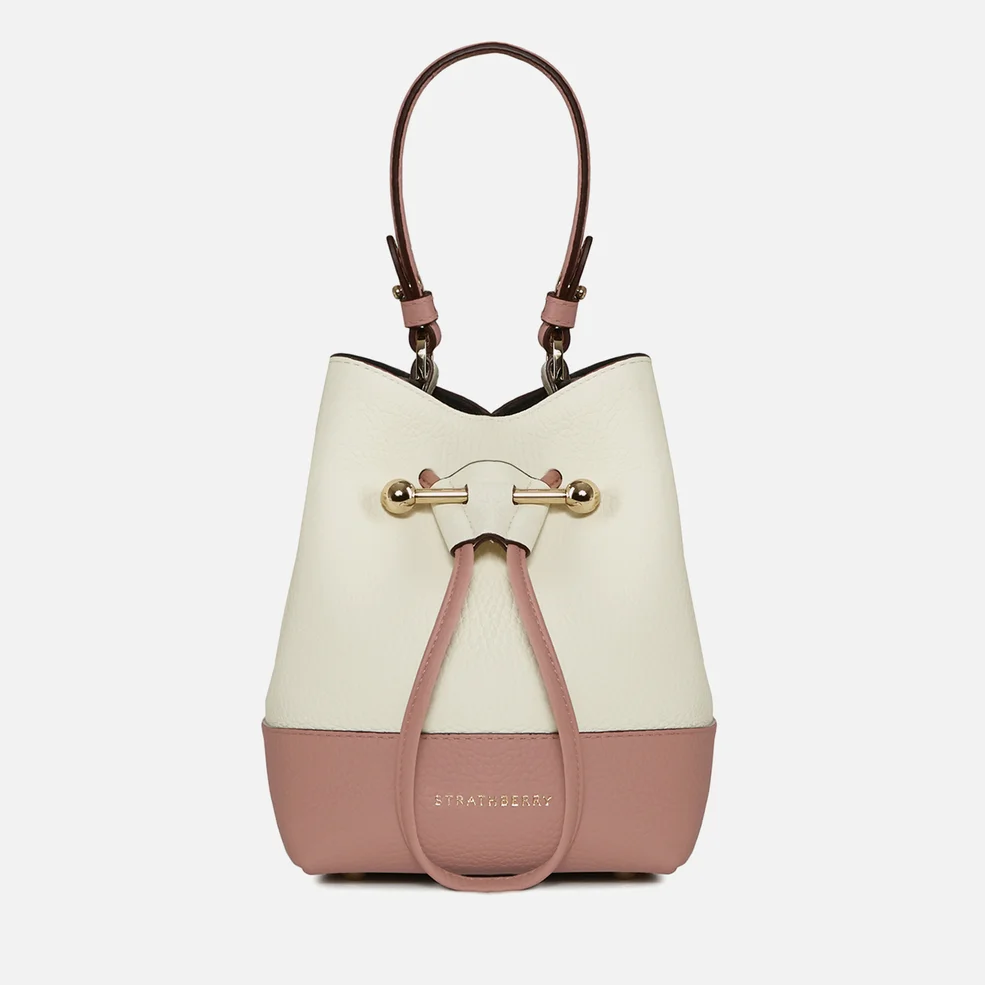 Strathberry Lana Osette Leather Bucket Bag Image 1