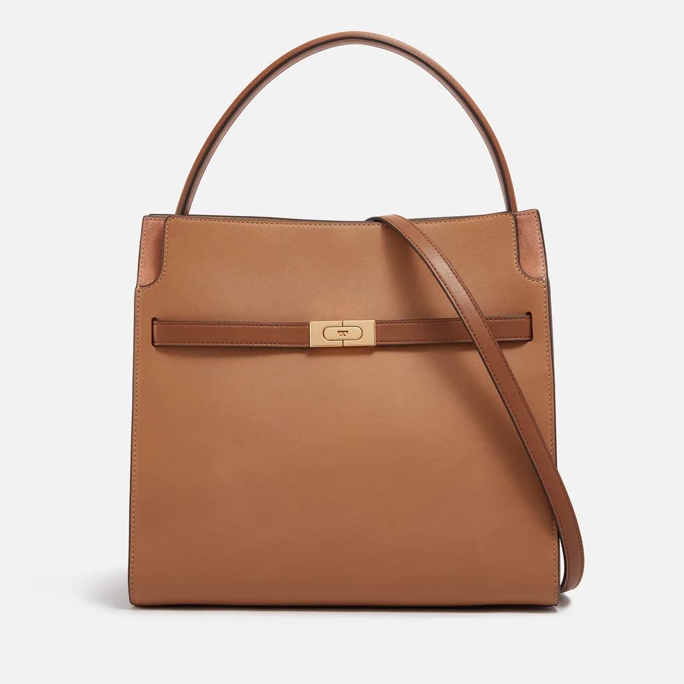 Tory Burch Lee Radziwill Double Leather Tote Bag Image 1