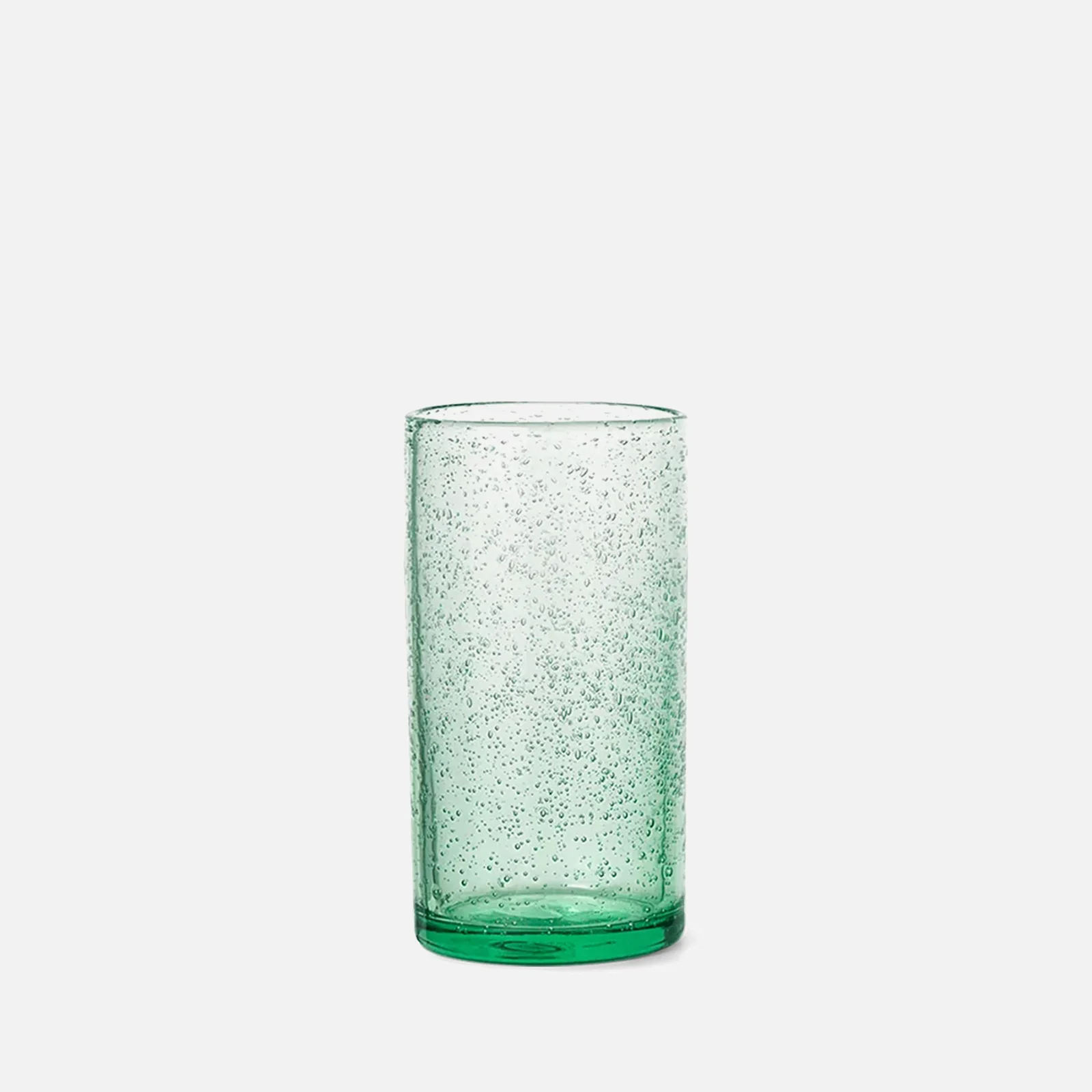 Ferm Living Oli Water Glass - Tall - Green Image 1
