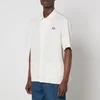 Fred Perry Cotton and Linen-Blend Piqué Shirt - Image 1