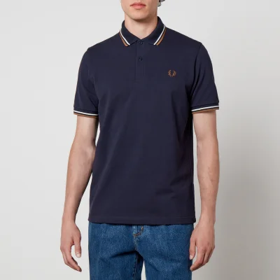 Fred Perry Twin Tipped Cotton-Piqué Polo Shirt - S