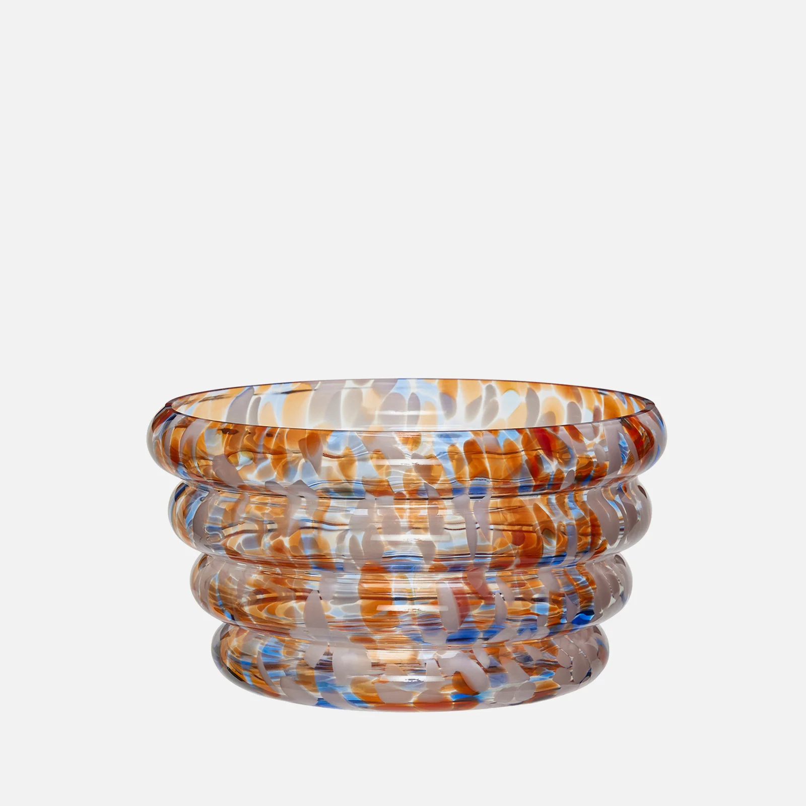 Hübsch Blaze Bowl - Clear /Multicolour Image 1