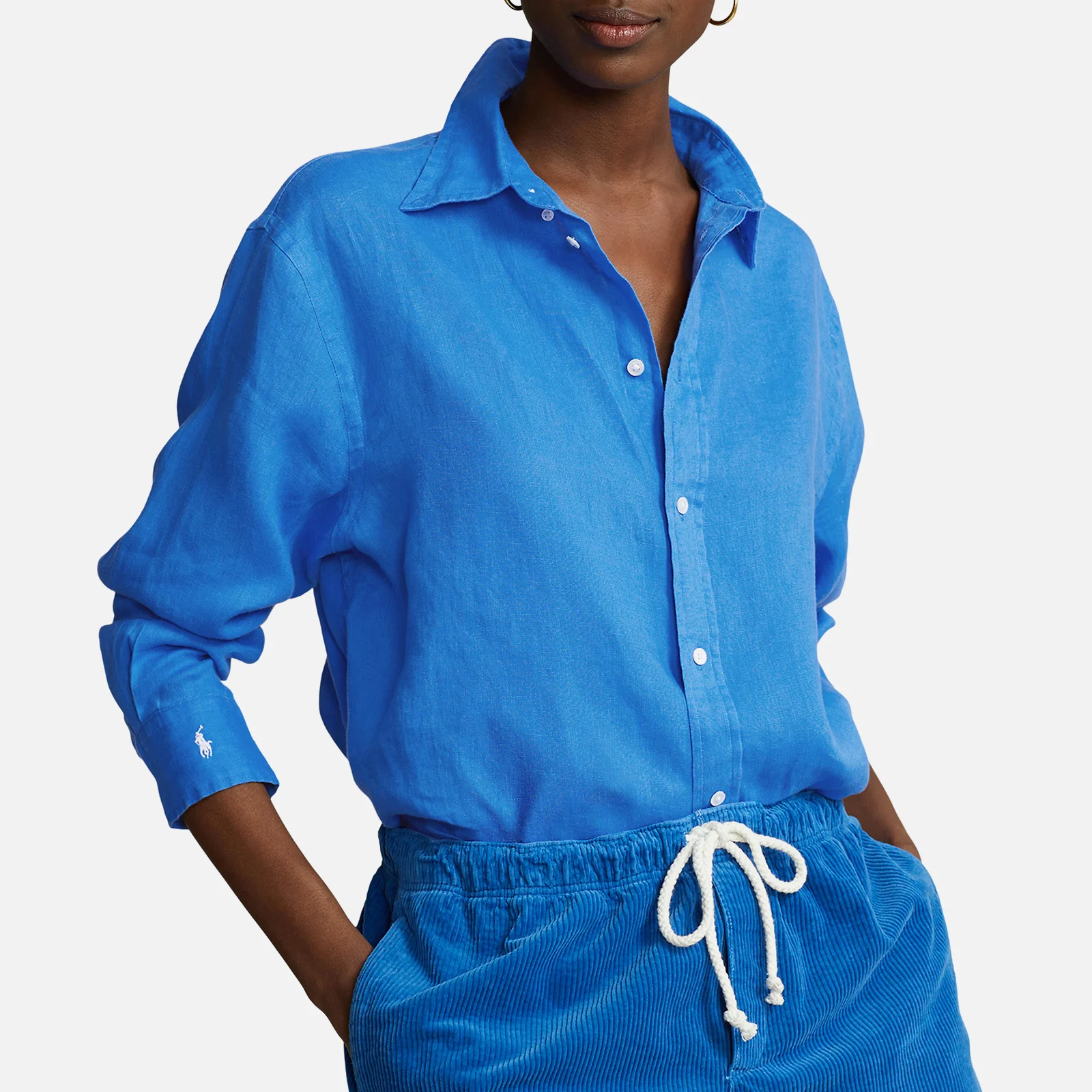 Polo Ralph Lauren Long Sleeve Linen Shirt Image 1