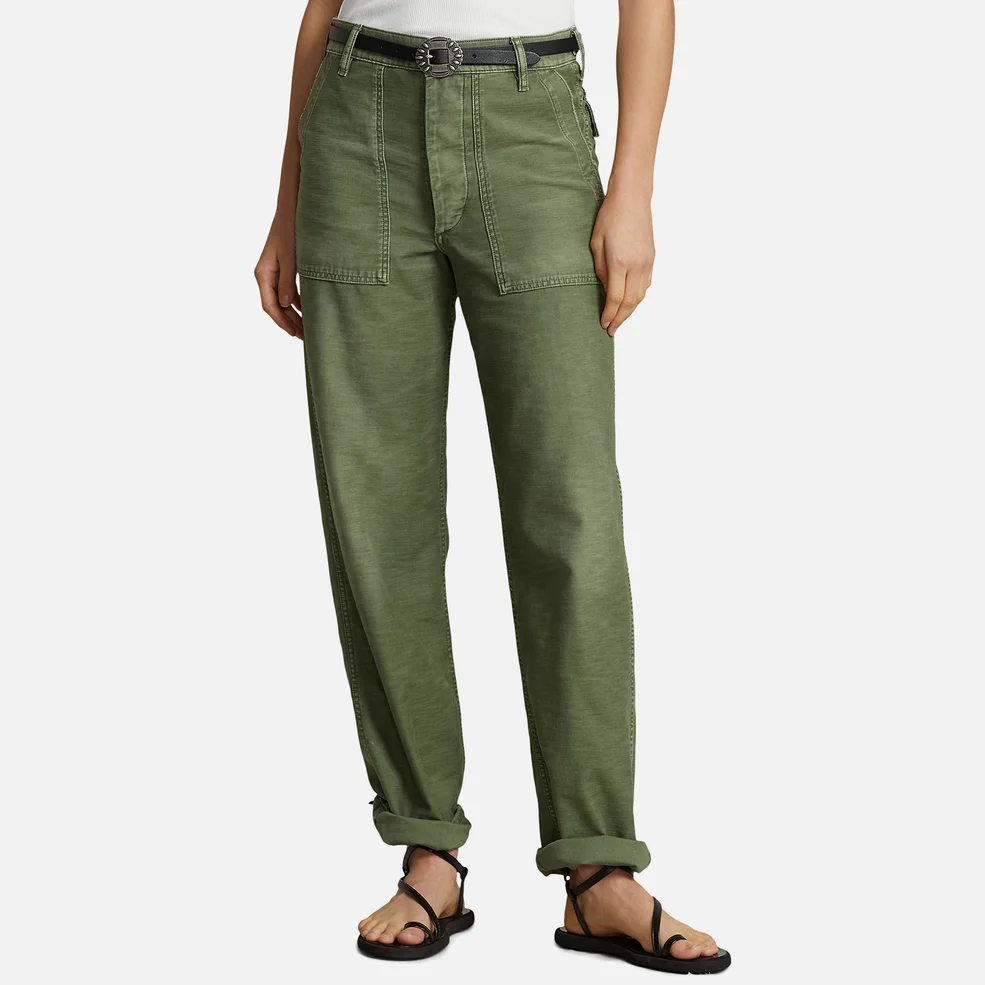 Polo Ralph Lauren Military Cotton Trousers Image 1