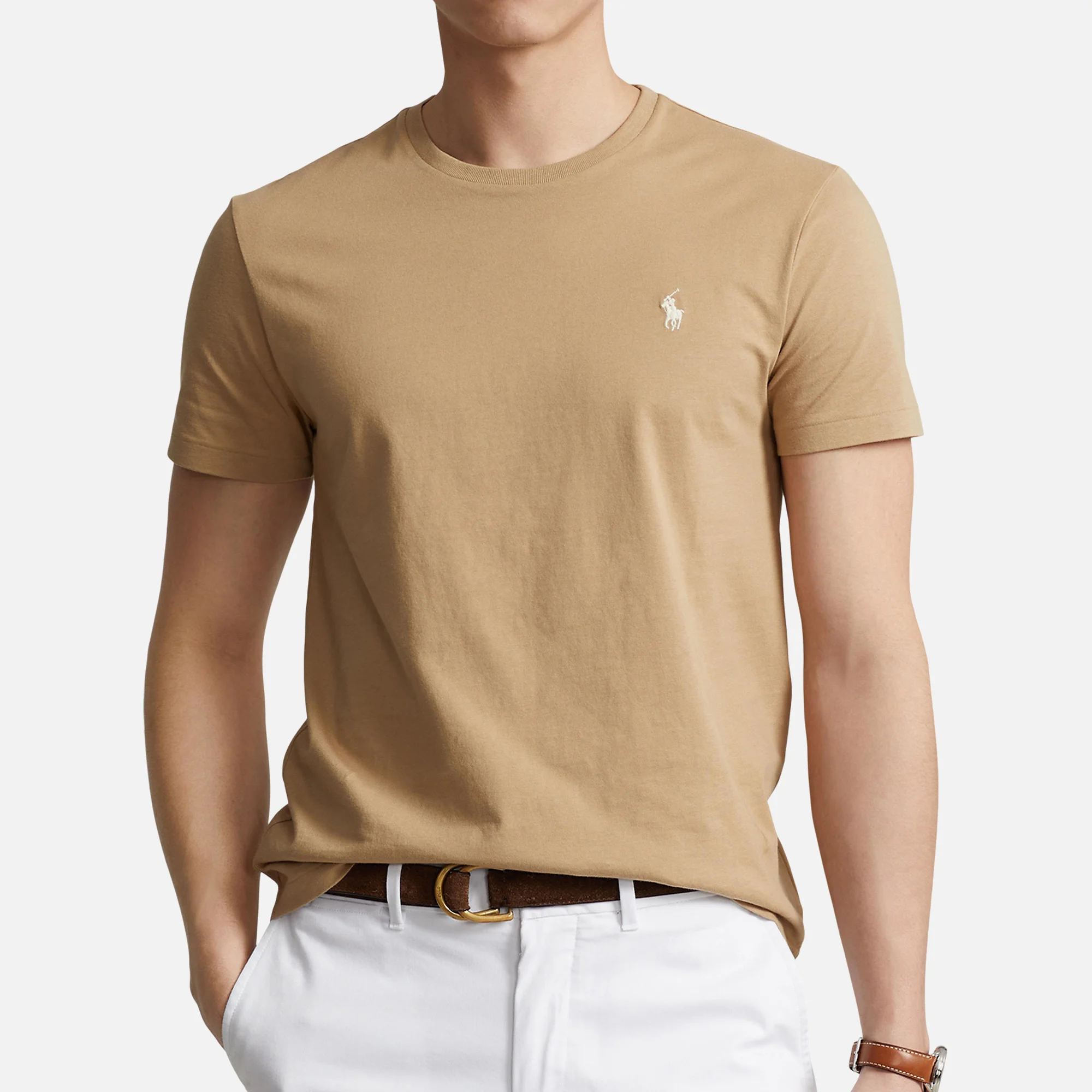 Polo Ralph Lauren Custom Slim Fit Cotton T-Shirt Image 1