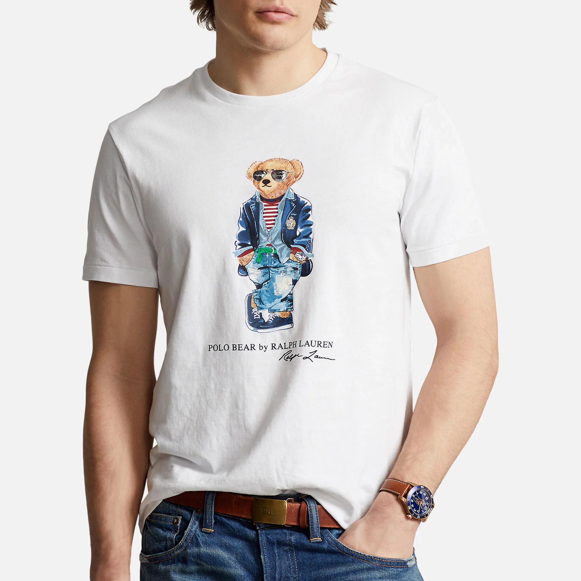 Polo Ralph Lauren Slim Fit Polo Bear T-Shirt Image 1
