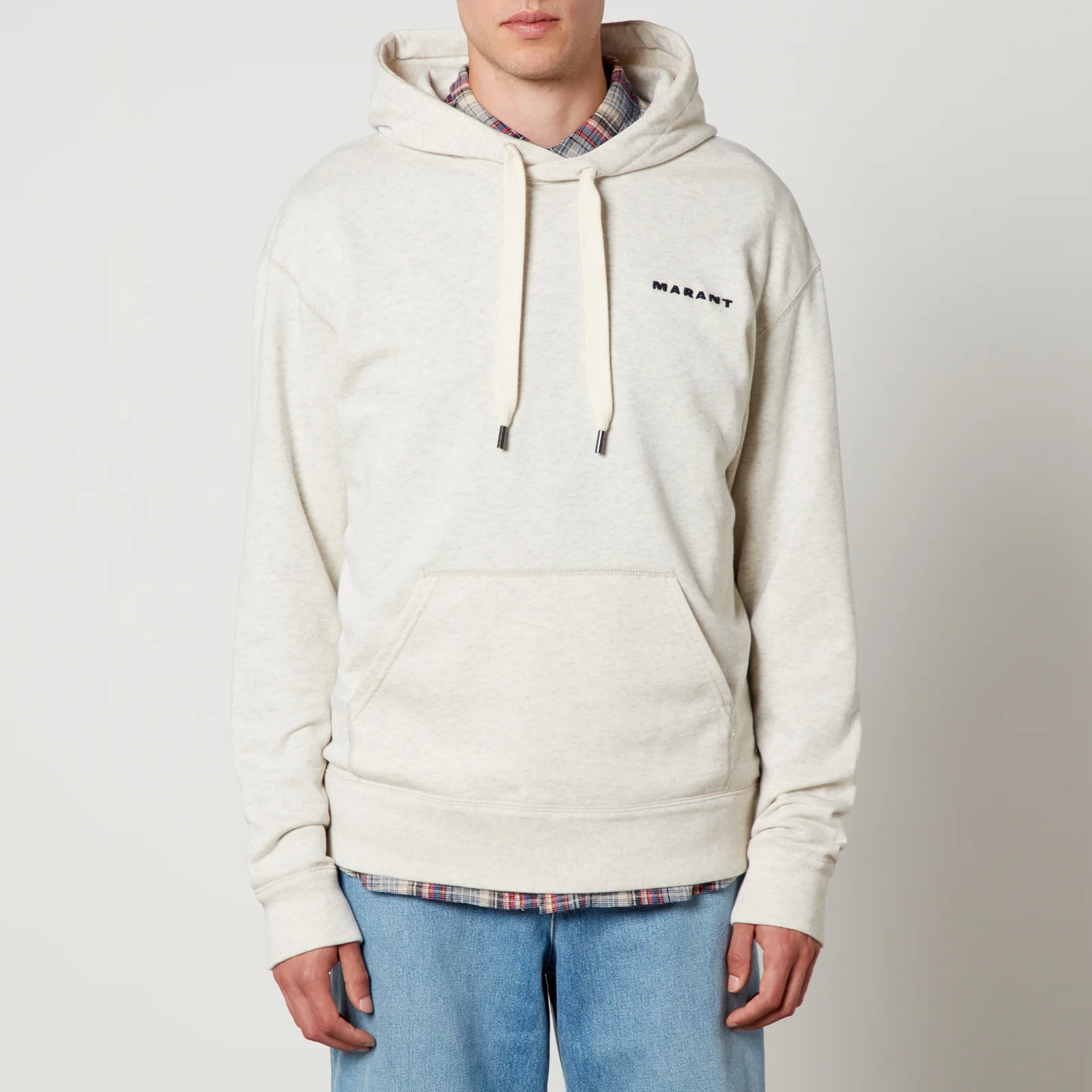 MARANT Marcello Loopback Cotton-Blend Jersey Hoodie Image 1