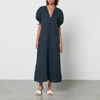 Sleeper Garden Linen Midi Dress - XS - Image 1