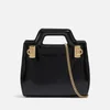 Ferragamo Wanda Micro Patent-Leather Tote Bag - Image 1